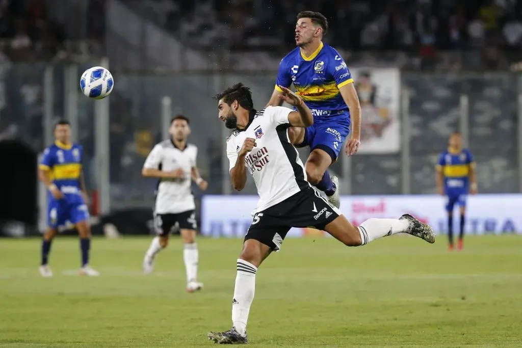 Lucas Di Yorio conoce del fútbol chileno y Colo Colo. Foto: Marcelo Hernandez/Photosport