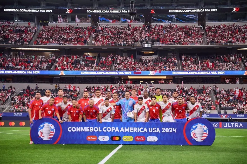 Selección Chilena en su debut por Copa América / Foto: Imago.