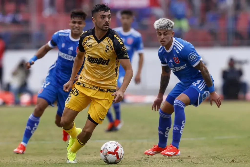 Sebastián Cabrera aparece como uno de los grandes anhelos que tiene la U. Foto: Andres Pina/Photosport
