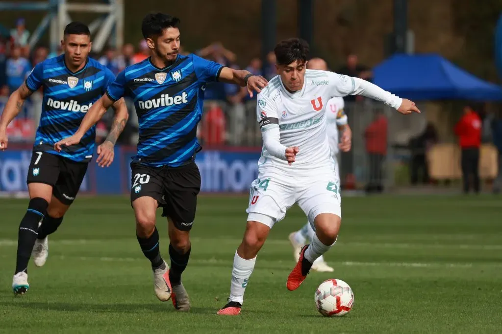Marcelo Morales fue titular en todos los partidos de Universidad de Chile. Foto: Eduardo Fortes/Photosport