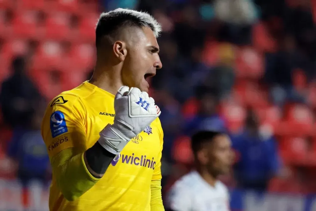 Cristóbal Campos, la figura consular en el empate de San Antonio Unido ante la U por Copa Chile (Photosport)