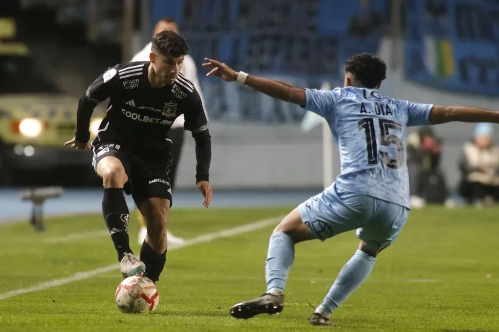 Antonio Díaz jugó en el fin de semana pasado ante Colo Colo. Foto: Jorge Loyola/Photosport