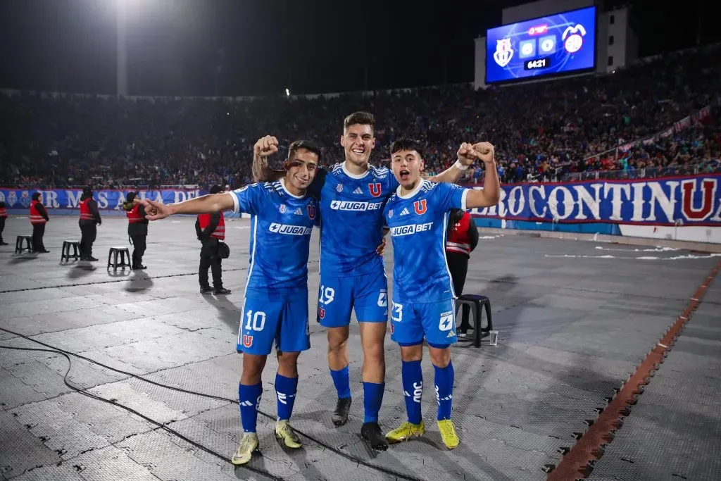 Los jóvenes de la U sacaron la cara en la Copa Chile. Foto: U de Chile.