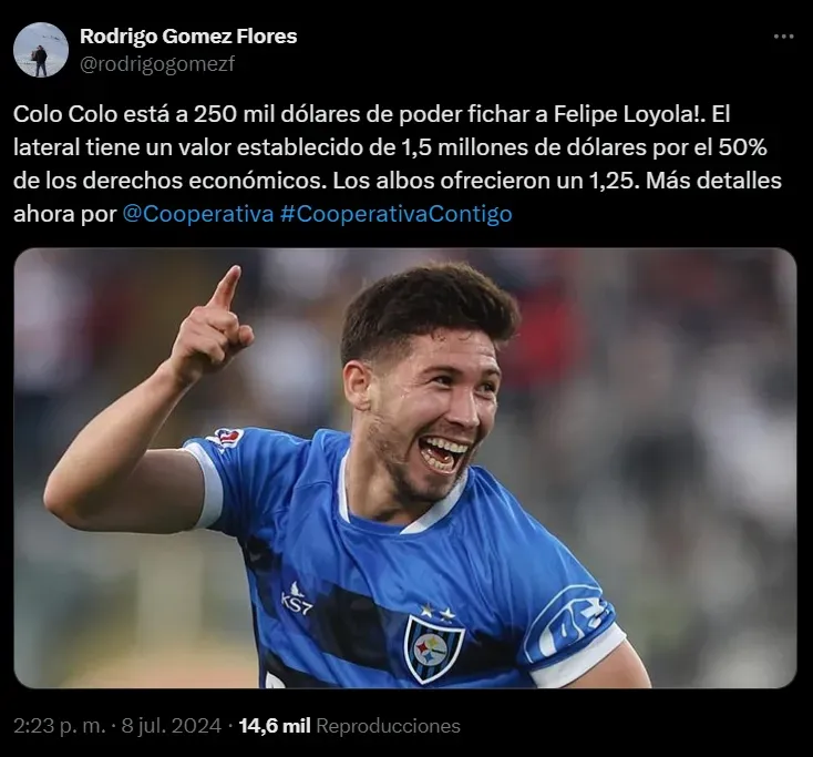 Captura Twitter.
