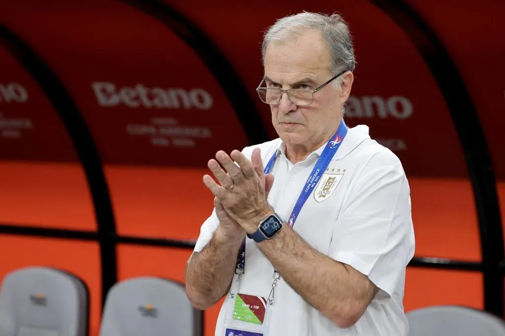 Bielsa va por el título de la Copa América. Foto: Getty