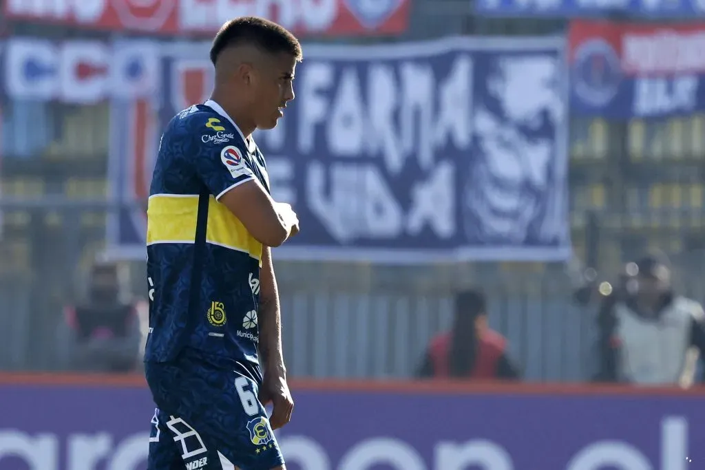 Everton apeló a la expulsión de Álvaro Madrid, pero fue rechazo por el Tribunal de Disciplina. Foto: Andres Pina/Photosport