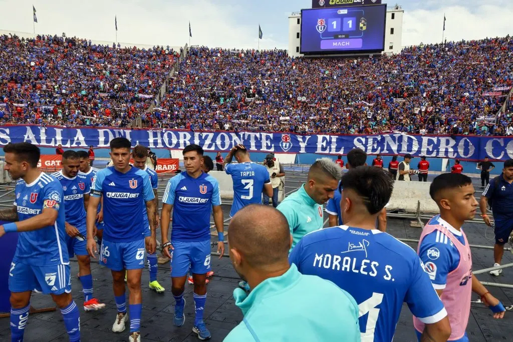 Los hinchas de la U advirtieron por las redes sociales. Foto: Andres Pina/Photosport