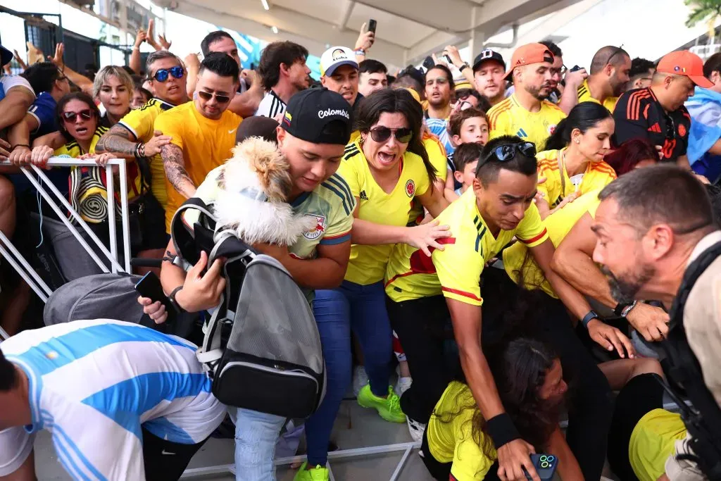 El caos en Miami para la final de Copa América