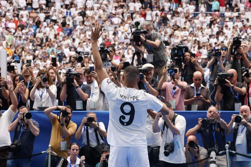 Kylian Mbappé jugará con la 9 de Iván Zamorano en Real Madrid. Foto: Imago