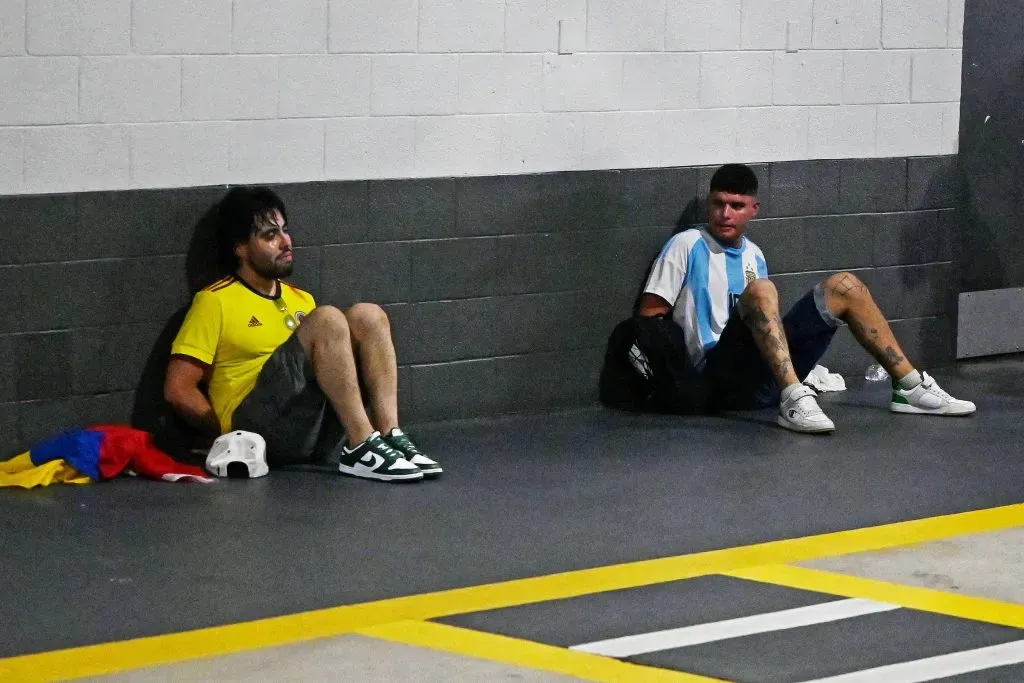 Hinchas de Argentina y Colombia provocaron un caos en Miami