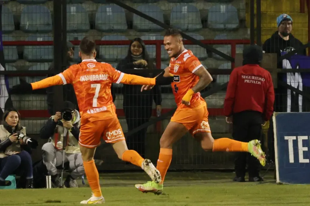 Javier Parraguez regresó con gol en Cobreloa. Foto: Eduardo Fortes/Photosport