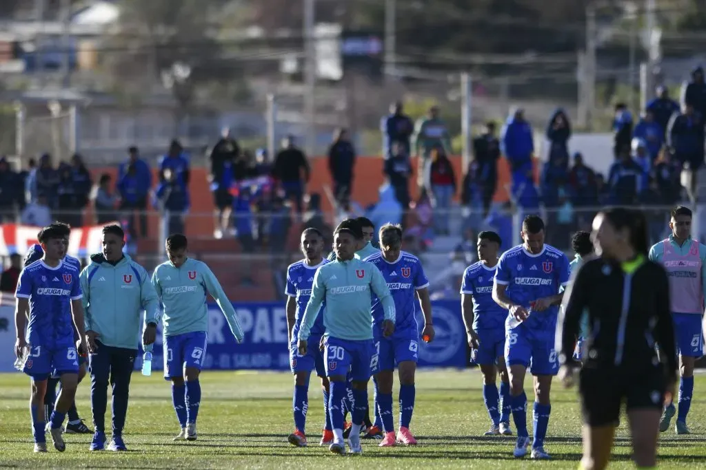 Universidad de Chile perdió la punta del torneo a la espera de refuerzos. Foto: Alejandro Pizarro Ubilla/Photosport