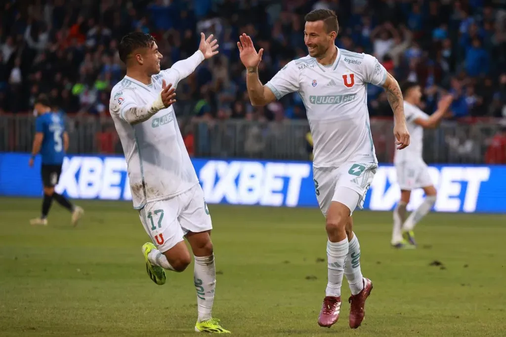 Luciano Pons fue una apuesta de Álvarez para U de Chile. Foto: Eduardo Fortes/Photosport
