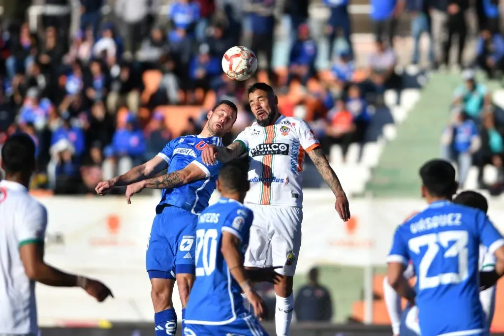 Desde el 5 de mayo que Luciano Pons no marca por U de Chile. Foto: Alejandro Pizarro Ubilla/Photosport