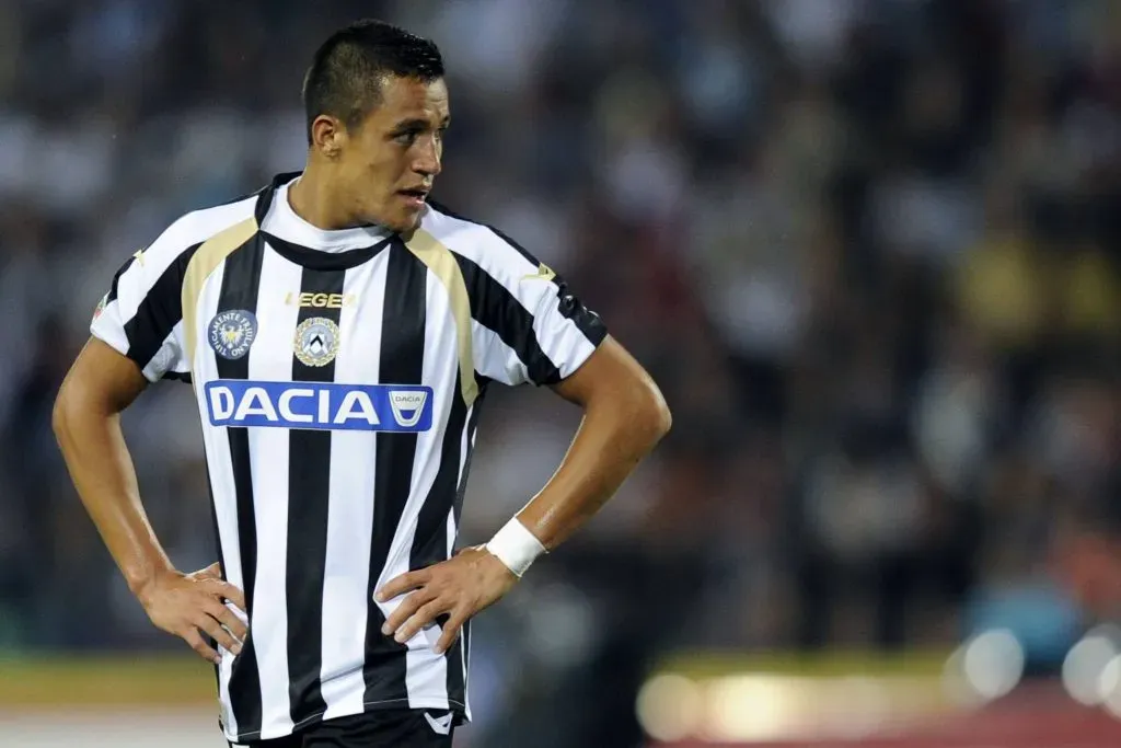 Alexis Sánchez dejó una gran impresión en Udinese