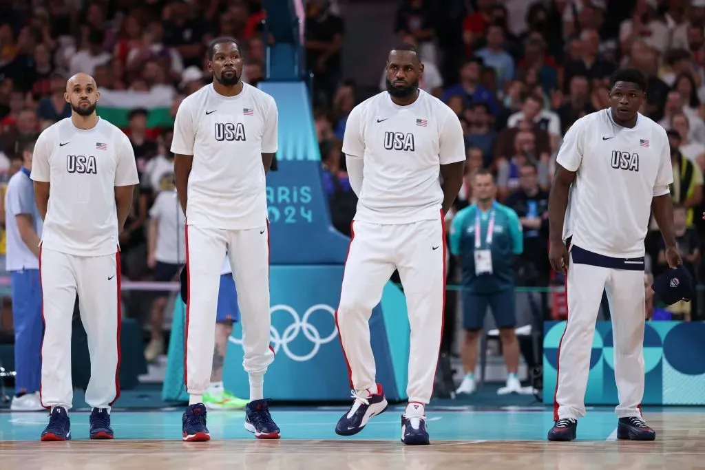 El Dream Team y sus estrellas en París 2024. Imagen: Getty.