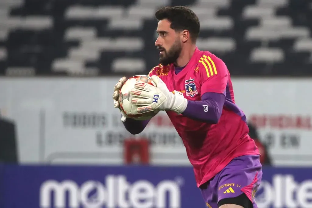 Fernando de Paul en acción por Colo Colo. (Jonnathan Oyarzun/Photosport