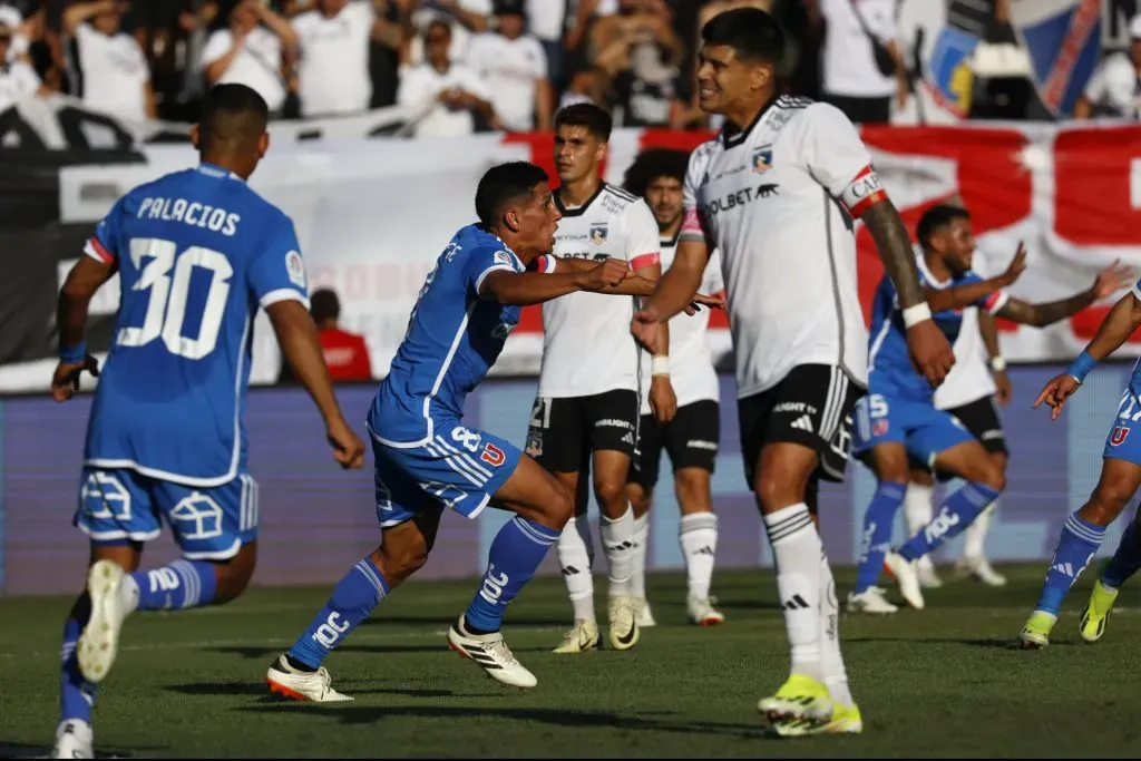 La U le ganó el último clásico a Colo Colo.