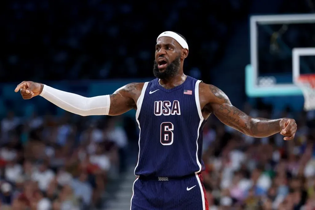 LeBron James es una de las figuras del Dream Tem. Imagen: Getty.