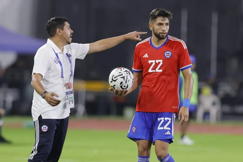 Jeyson Rojas jugó el Preolímpico Sub 23. (Jesus Vargas/Photosport).