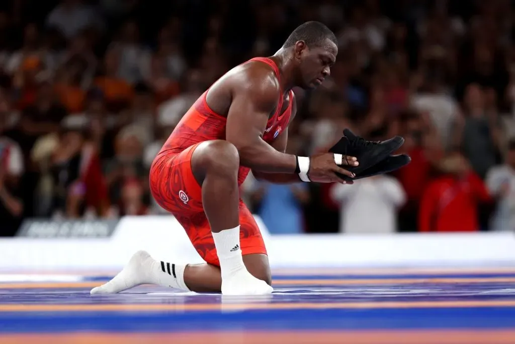 Mijaín López cuelga sus botas tras ganar el oro en la lucha grecorromana (Getty Images)