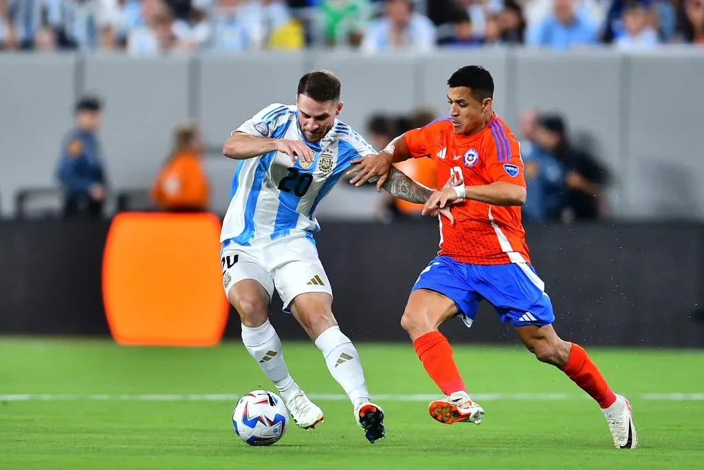 La Roja choca ante Argentina en Buenos Aires. Foto: Adrian Macias/Mexsport/Photosport