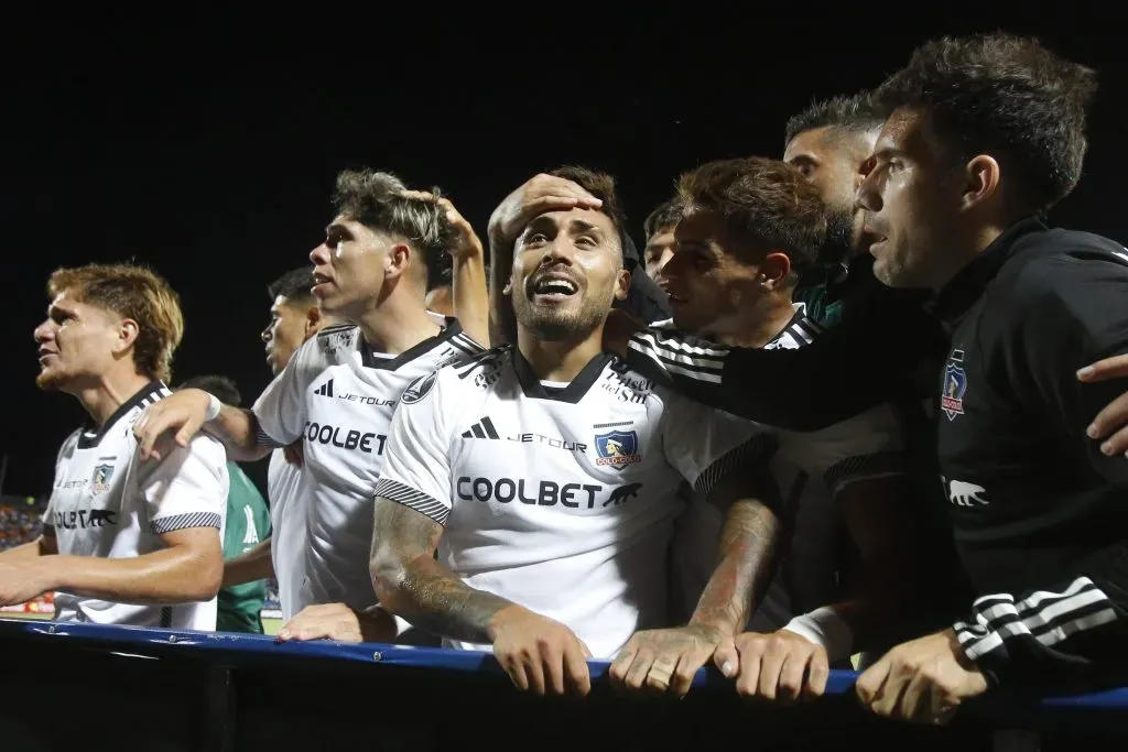 Bolados celebra su gol ante Godoy Cruz en Copa Libertadores