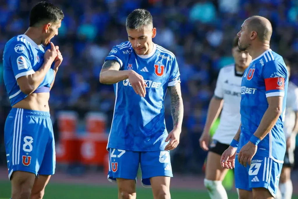 La U también se quiere meter en la gran definición de la Copa Chile. Foto: Jonnathan Oyarzun/Photosport