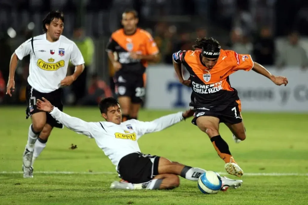 Vidal en la final de la Copa Sudamericana del 2006, hace 18 años.