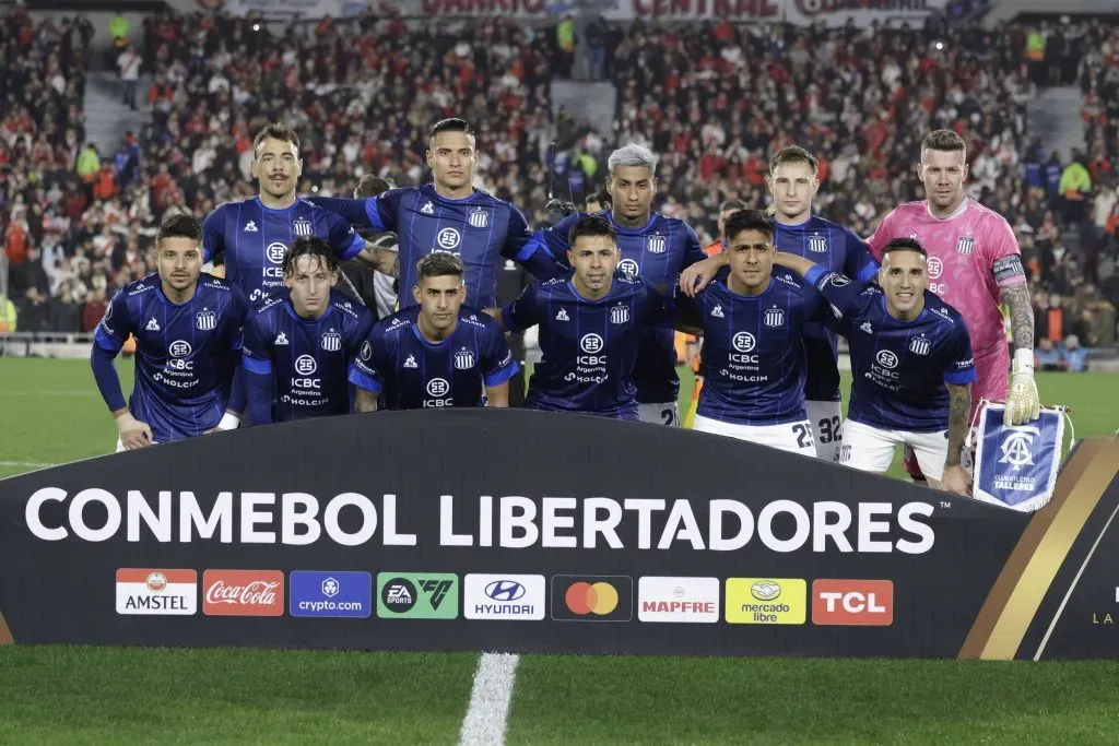 Catalán y Barticciotto en Talleres contra River.