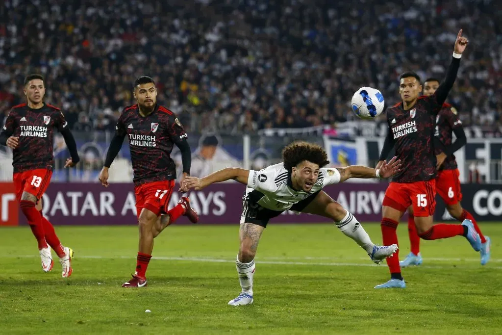 Colo Colo vuelve a medirse con River. (Photo by Marcelo Hernandez/Getty Images)
