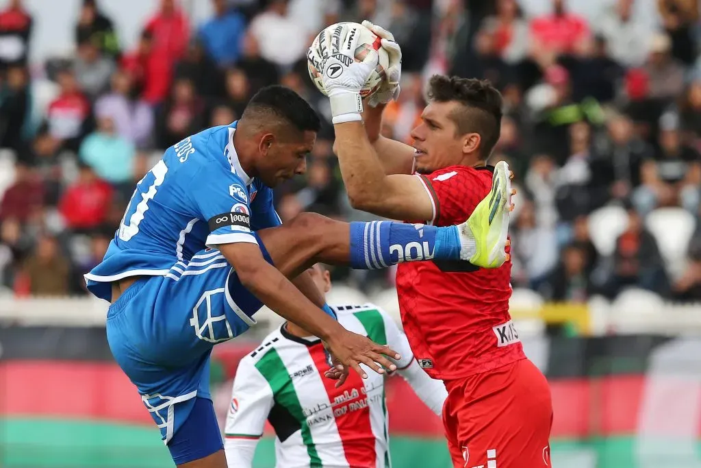 Palestino quiere amargar a la U. de Chile en medio de su campañón. Foto: Photosport.