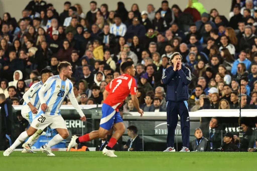 La Roja de Ricardo Gareca no pudo contra Argentina | Photosport