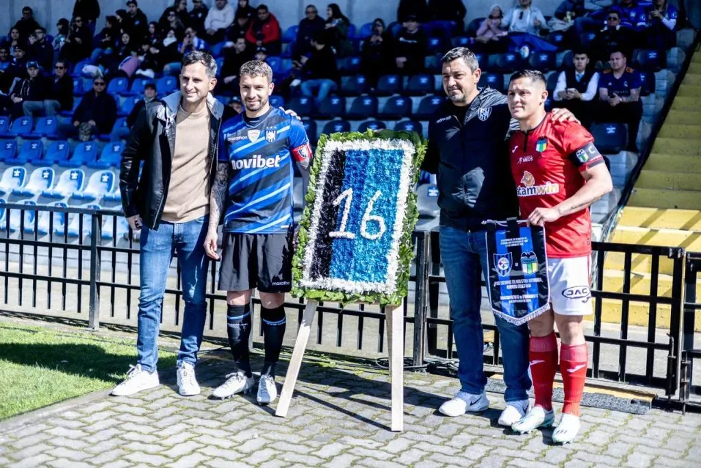 El homenaje a los 16 hinchas de O’Higgins | Franco Guajardo/Huachipato FC