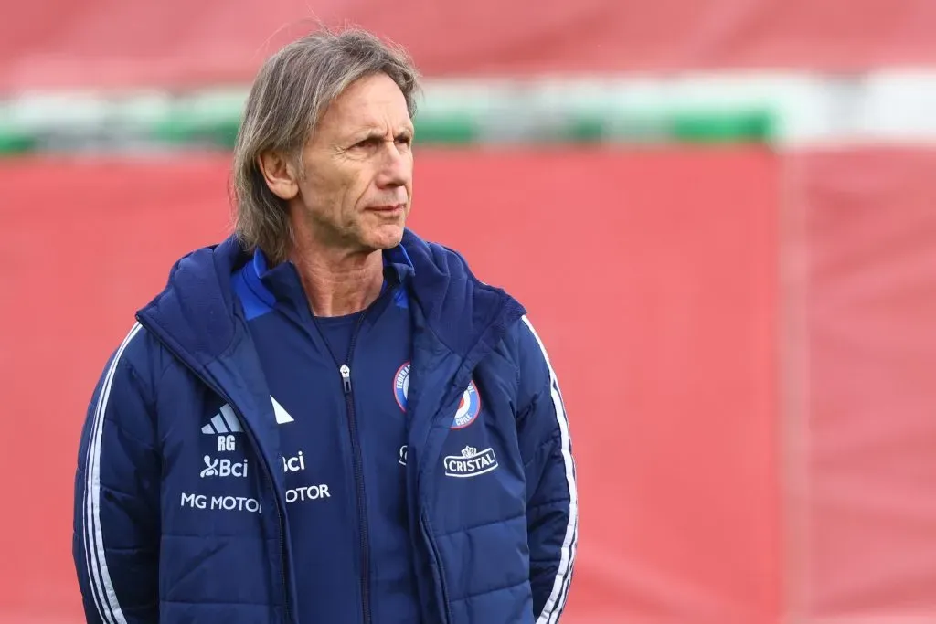 Ricardo Gareca no ha tenido buenos resultados con la Roja. Foto: Marcelo Hernandez/Photosport