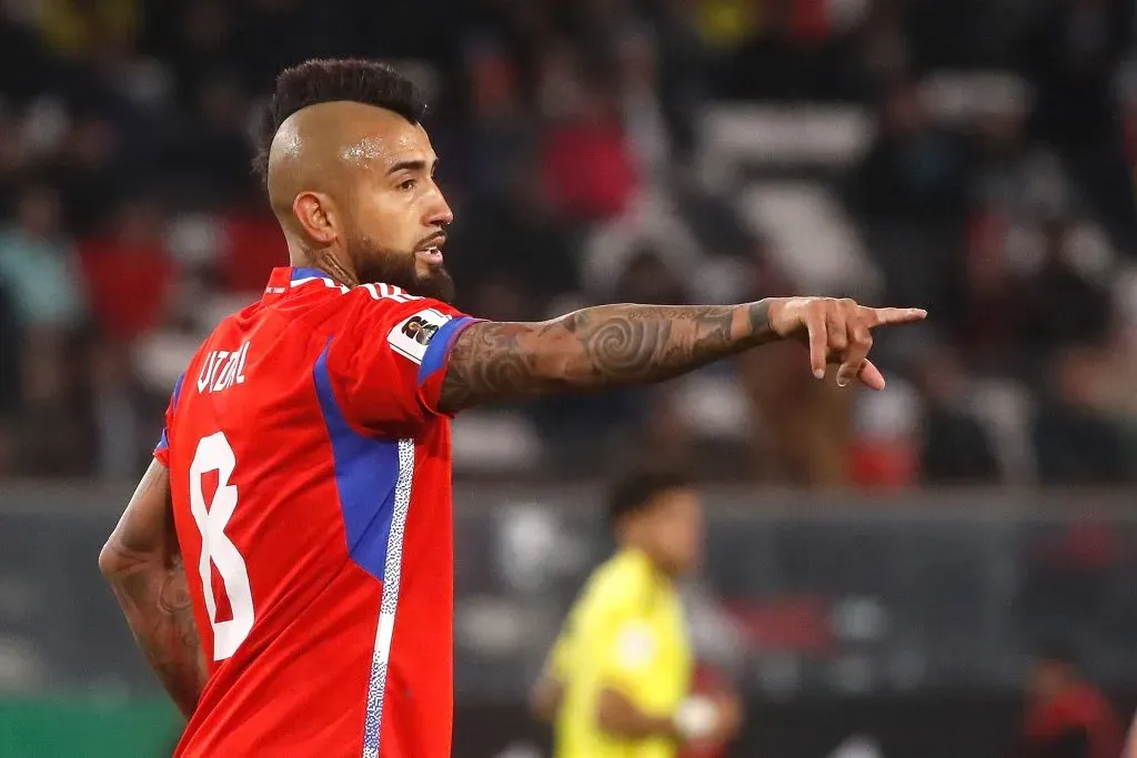 Arturo Vidal no se echa para atrás después de insultar a Ricardo Gareca. Foto: Photosport.