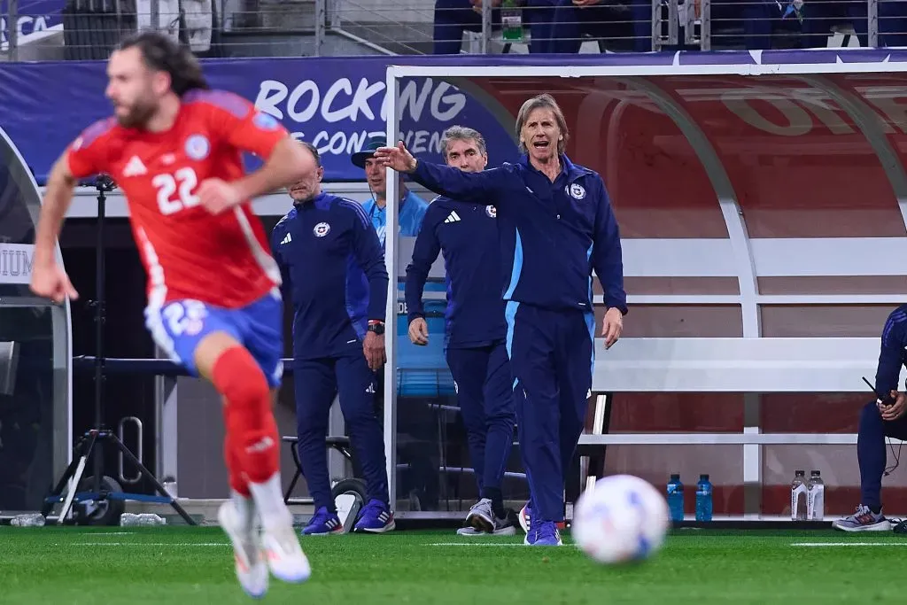 Ricardo Gareca se refirió a cuándo se verá el sello que busca instalar en Chile. Foto: Photosport.