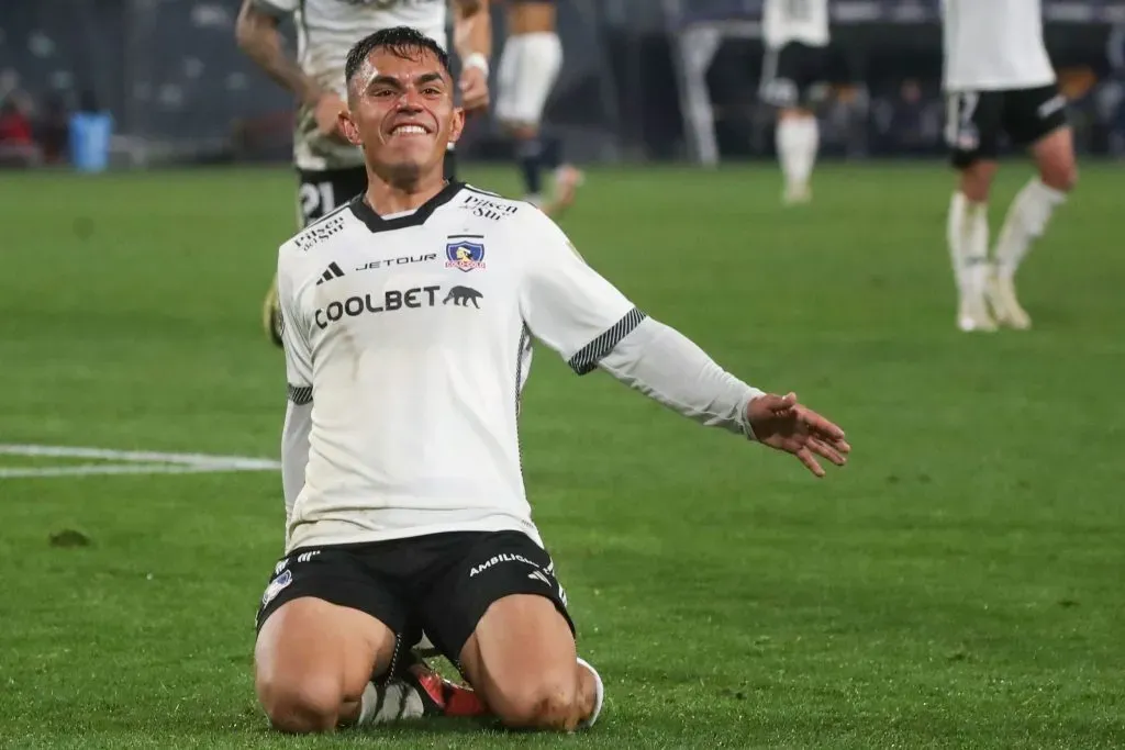 Vicente Pizarro marcó el gol clave ante Junior de Barranquilla en la Copa Libertadores 2024. Foto: Jonnathan Oyarzun/Photosport