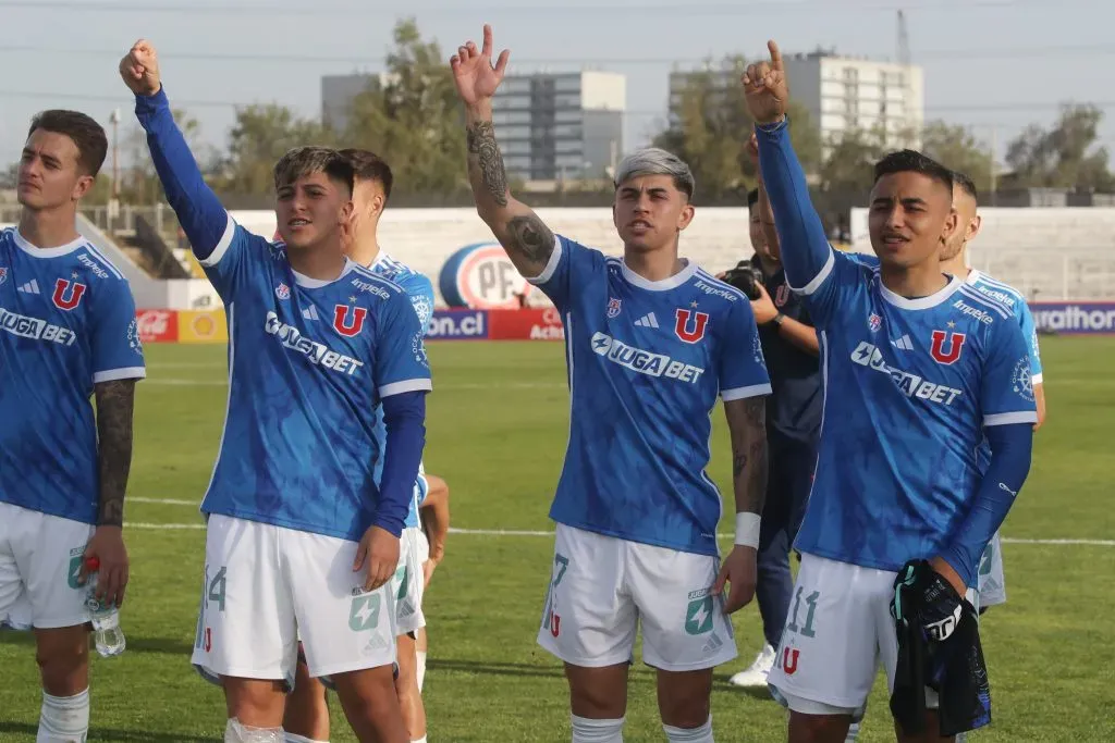 U de Chile tiene la ventaja luego del 5-0 ante Palestino. Foto: Jonnathan Oyarzun/Photosport