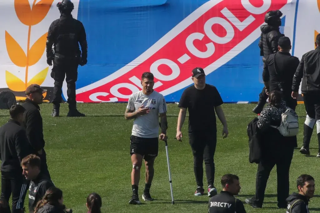 Saldivia ya entrena y rema para ser considerado contra River Plate.