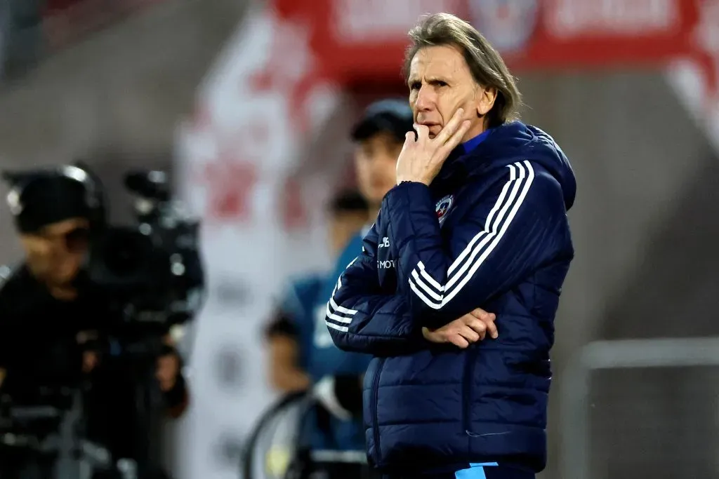 Ricardo Gareca traspasó su pésimo momento en Vélez a Chile. ¿Podrá remontarlo? | Foto: Photosport.