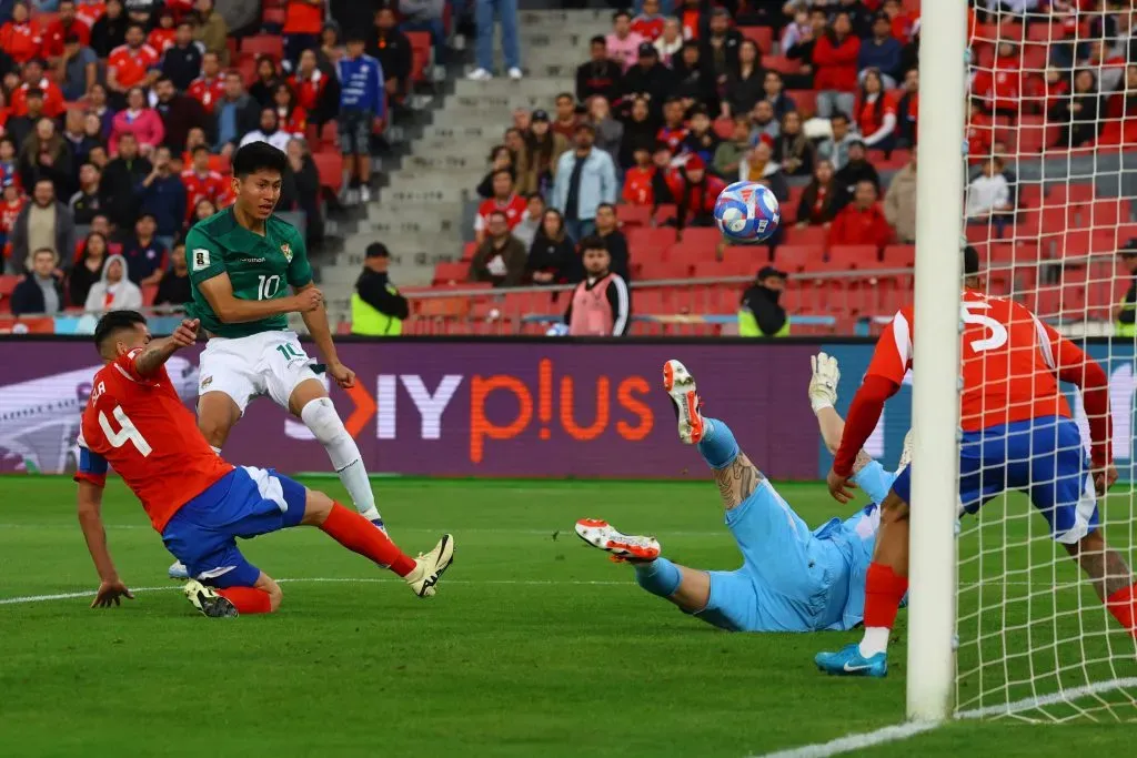 Los pasabalones en el Chile vs Bolivia no eran jugadores de las selecciones juveniles de la Roja. | Foto: Photosport.