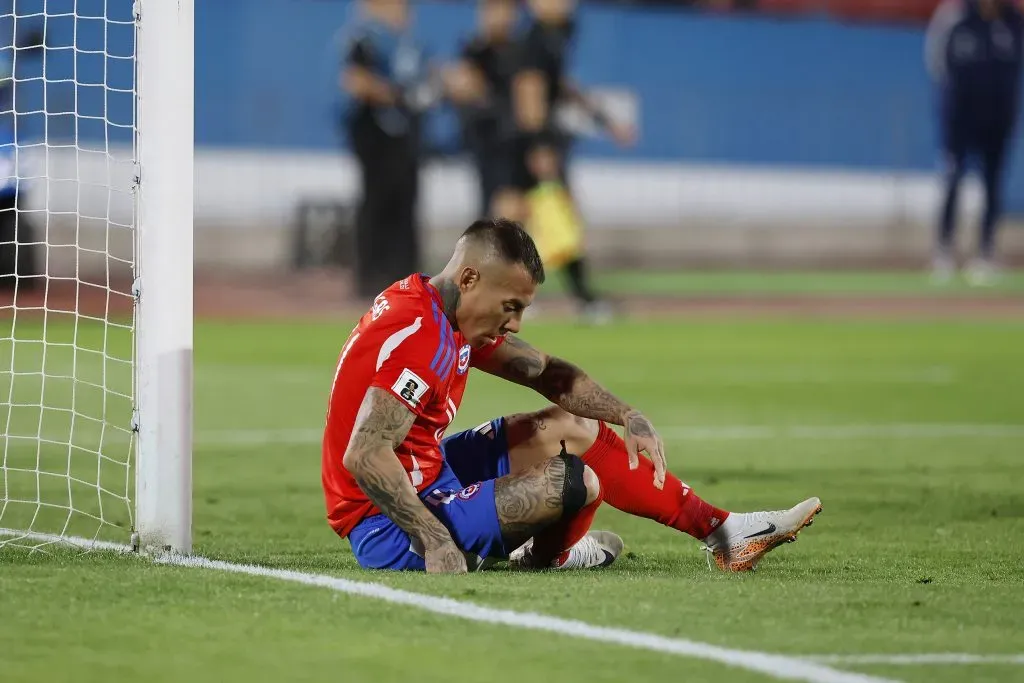 Eduardo Vargas fue una de los más apuntados en la derrota de Chile ante Bolivia. | Foto: Photosport.