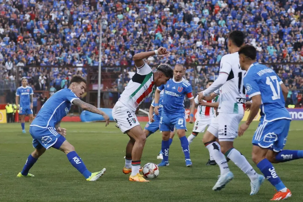 Los azules enfrentan a Palestino | Photosport