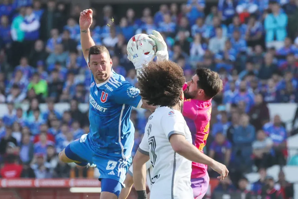 Luciano Pons ha sido fuertemente criticado en la U. Foto: Jonnathan Oyarzun/Photosport