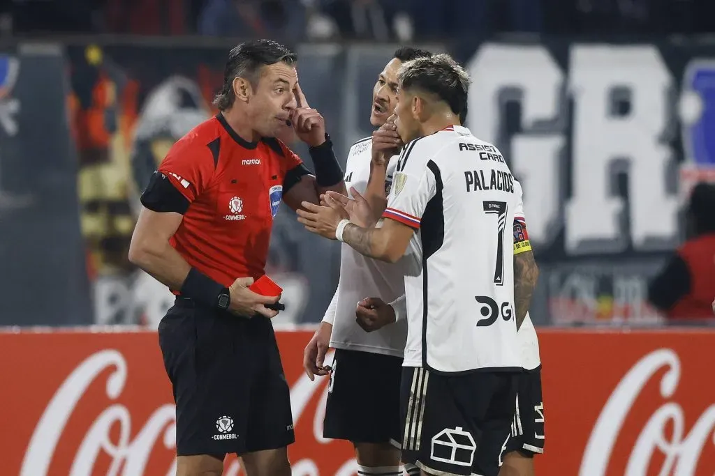 Claus en la Copa Libertadores 2023. Foto: Imago.