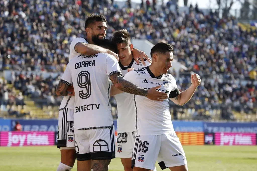 La dupla de Javier Correa y Guillermo Paiva tiene la obligación de aparecer para ayudar a Colo Colo ante River Plate. Foto: Photosport.