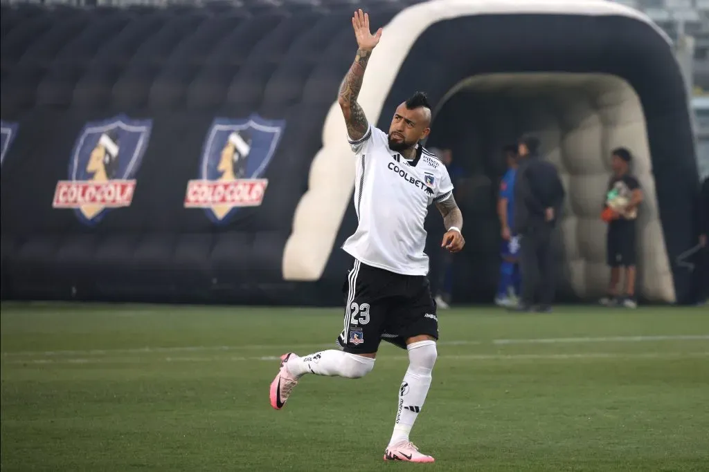 Arturo Vidal fue la gran carta de Colo Colo, pese a las lesiones, en Copa Libertadores. Foto: Dragomir Yankovic/Photosport