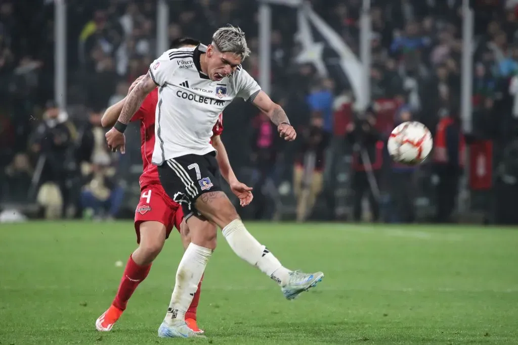 Carlos Palacios es la gran figura de Colo Colo. Foto: Jonnathan Oyarzun/Photosport