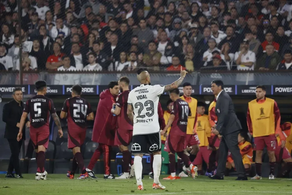 Arturo Vidal jugó un gran partido ante River. Foto: Dragomir Yankovic/Photosport